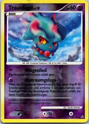 Pokémon-Karte Traunfugil 68/100 Sturmtief