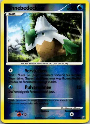 Pokémon-Karte Shnebedeck 74/100 Sturmtief