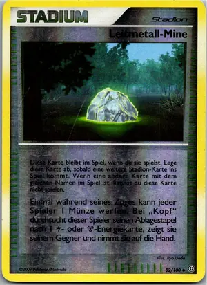 Pokémon-Karte Leitmetall-Mine 82/100 Sturmtief