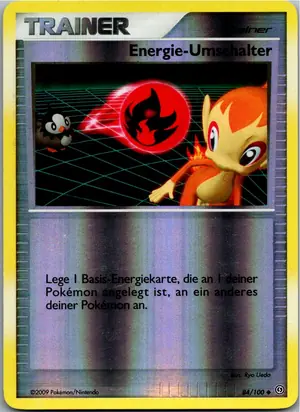 Pokémon-Karte Energie-Umschalter 84/100 Sturmtief