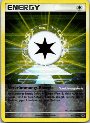 Pokémon-Karte Verkrümmungs-Energie 95/100 Sturmtief