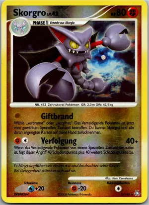 Pokémon-Karte Skorgro 5/146 Erwachte Legenden