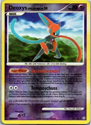 Pokémon-Karte Deoxys Initiativform 26/146 Erwachte Legenden