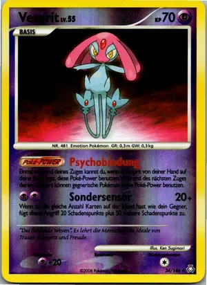 Pokémon-Karte Vesprit 34/146 Erwachte Legenden
