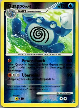 Pokémon-Karte Quappo 35/146 Erwachte Legenden