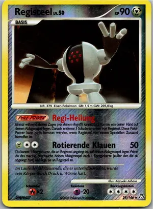 Pokémon-Karte Registeel 39/146 Erwachte Legenden