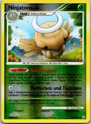 Pokémon-Karte Ninjatom 40/146 Erwachte Legenden