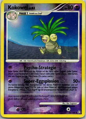 Pokémon-Karte Kokowei 54/146 Erwachte Legenden
