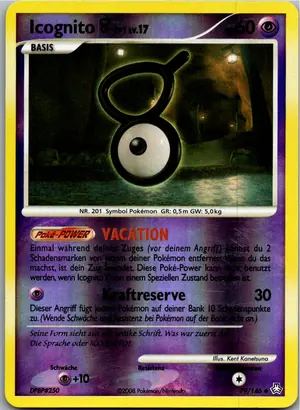 Pokémon-Karte Icognito V 79/146 Erwachte Legenden