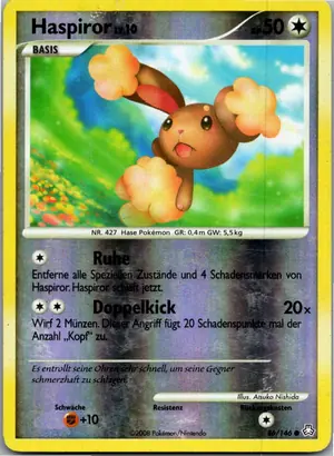Pokémon-Karte Haspiror 86/146 Erwachte Legenden
