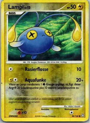 Pokémon-Karte Lampi 88/146 Erwachte Legenden