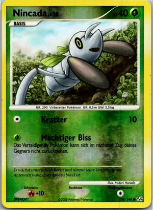 Pokémon-Karte Nincada 108/146 Erwachte Legenden
