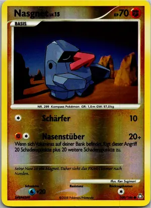 Pokémon-Karte Nasgnet 109/146 Erwachte Legenden