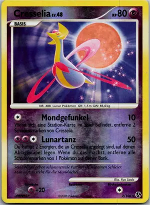 Pokémon-Karte Cresselia 2/106 Epische Begegnungen