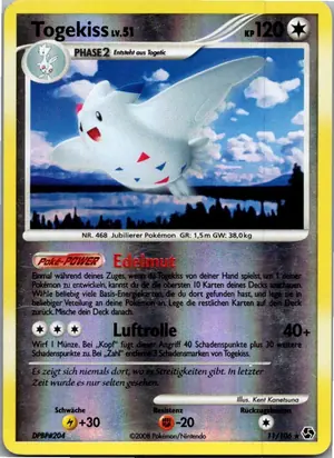 Pokémon-Karte Togekiss 11/106 Epische Begegnungen