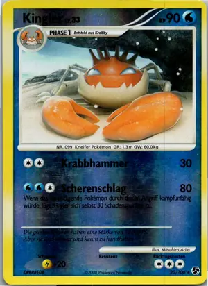 Pokémon-Karte Kingler 20/106 Epische Begegnungen