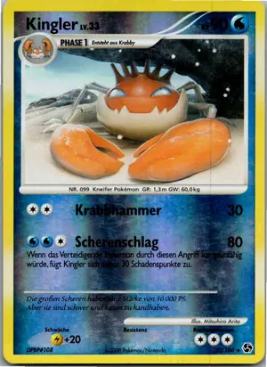 Kingler Exemplar 3,95 €