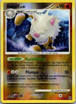 Pokémon-Karte Rasaff 27/106 Epische Begegnungen