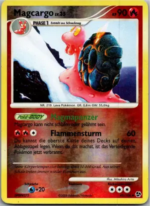 Pokémon-Karte Magcargo 45/106 Epische Begegnungen