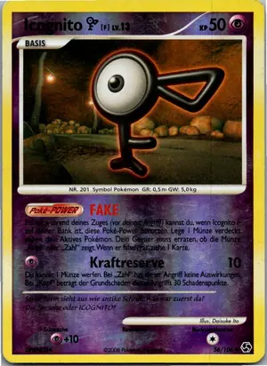 Pokémon-Karte Icognito F 56/106 Epische Begegnungen