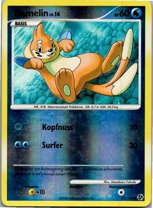Pokémon-Karte Bamelin 61/106 Epische Begegnungen
