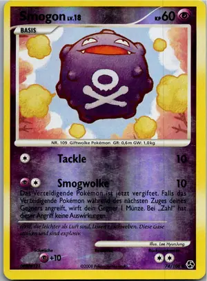 Pokémon-Karte Smogon 74/106 Epische Begegnungen
