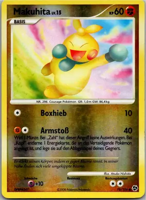 Pokémon-Karte Makuhita 78/106 Epische Begegnungen