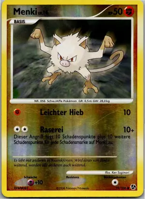 Pokémon-Karte Menki 79/106 Epische Begegnungen