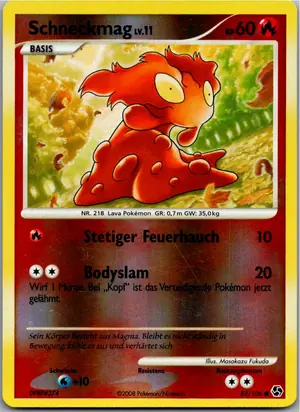 Pokémon-Karte Schneckmag 83/106 Epische Begegnungen