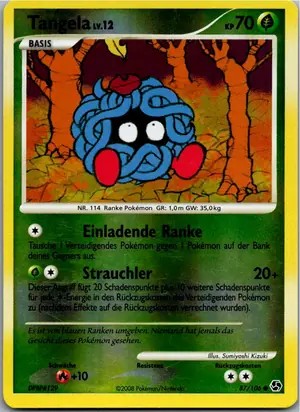 Pokémon-Karte Tangela 87/106 Epische Begegnungen