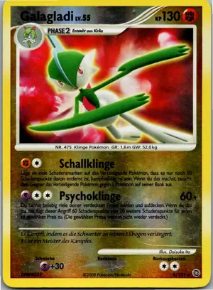 Pokémon-Karte Galagladi 6/132 Rätselhafte Wunder