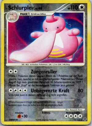 Pokémon-Karte Schlurplek 12/132 Rätselhafte Wunder