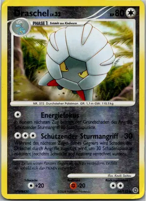 Pokémon-Karte Draschel 64/132 Rätselhafte Wunder