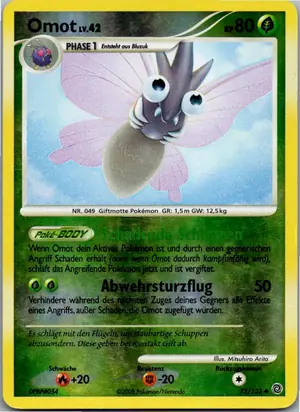 Pokémon-Karte Omot 73/132 Rätselhafte Wunder