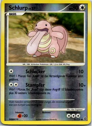 Pokémon-Karte Schlurp 91/132 Rätselhafte Wunder