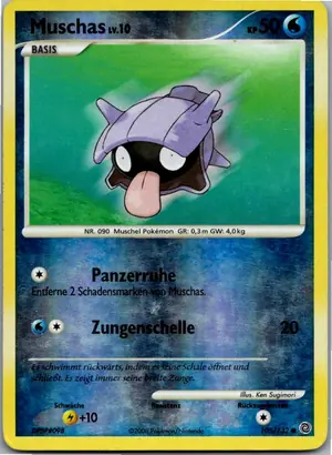 Pokémon-Karte Muschas 105/132 Rätselhafte Wunder