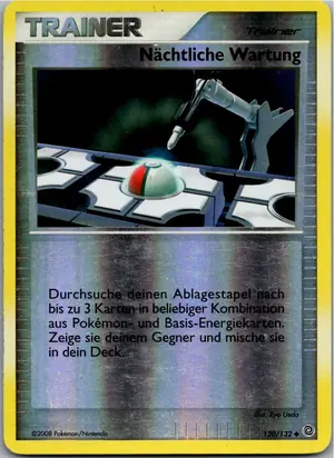 Pokémon-Karte Nächtliche Wartung 120/132 Rätselhafte Wunder