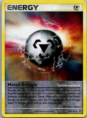Pokémon-Karte Metall-Energie 130/132 Rätselhafte Wunder