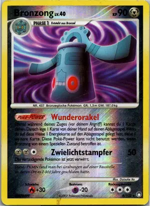 Pokémon-Karte Bronzong 6/123 Geheimnisvolle Schätze