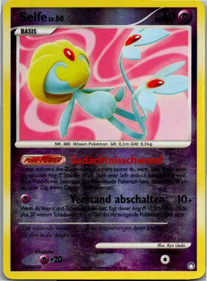 Pokémon-Karte Selfe 18/123 Geheimnisvolle Schätze