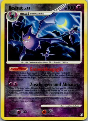 Pokémon-Karte Iksbat 23/123 Geheimnisvolle Schätze
