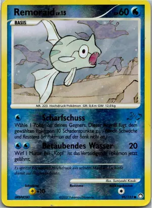 Pokémon-Karte Remoraid 95/123 Geheimnisvolle Schätze