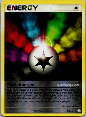 Pokémon-Karte Multi-Energie 118/123 Geheimnisvolle Schätze