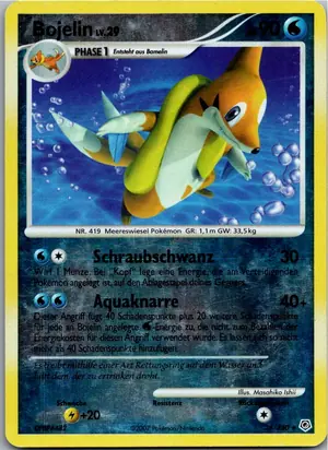Pokémon-Karte Bojelin 26/130 Diamant & Perl
