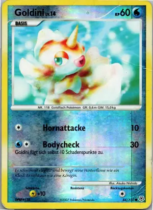 Pokémon-Karte Goldini 84/130 Diamant & Perl
