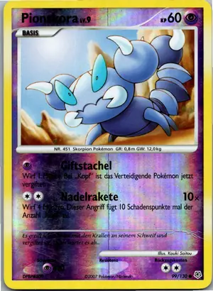 Pokémon-Karte Pionskora 99/130 Diamant & Perl
