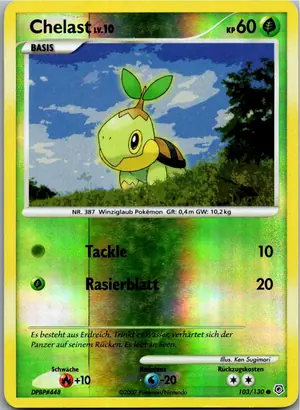 Pokémon-Karte Chelast 103/130 Diamant & Perl