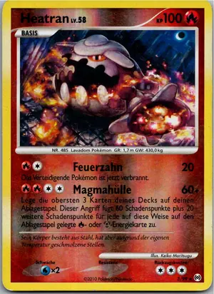 Pokémon-Karte Heatran 3/99 Arceus