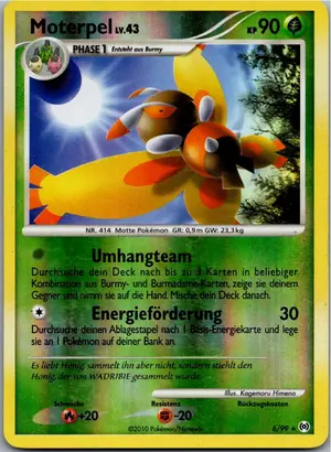 Pokémon-Karte Moterpel 6/99 Arceus