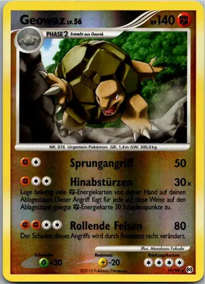 Pokémon-Karte Geowaz 19/99 Arceus